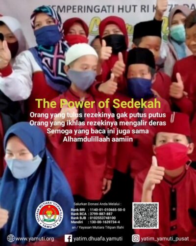 THE POWER OF SEDEKAH
