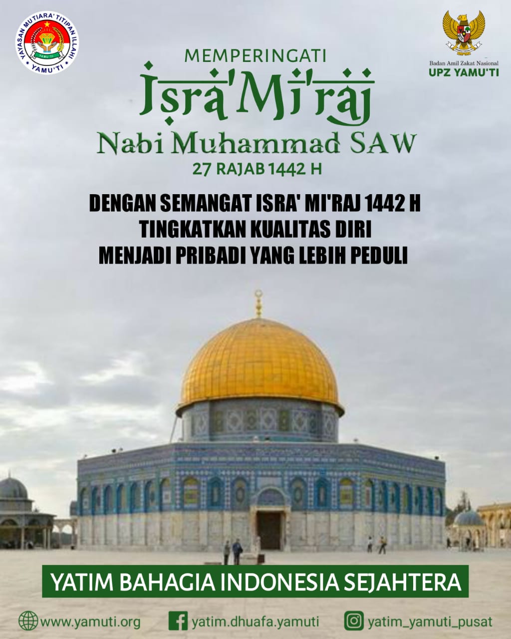 Memperingati Isra’ Mi’raj 1442 H